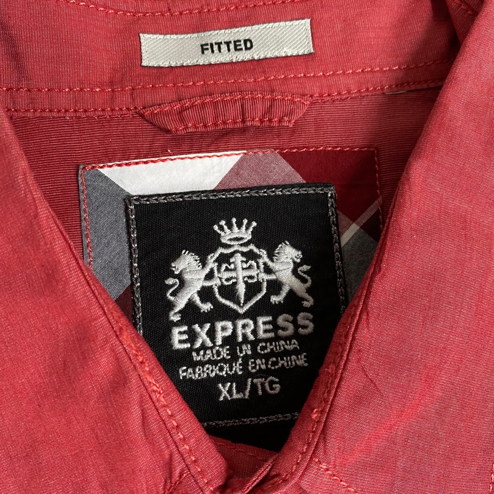 Express Men’s Fitted Button Down - Picture 3 of 4